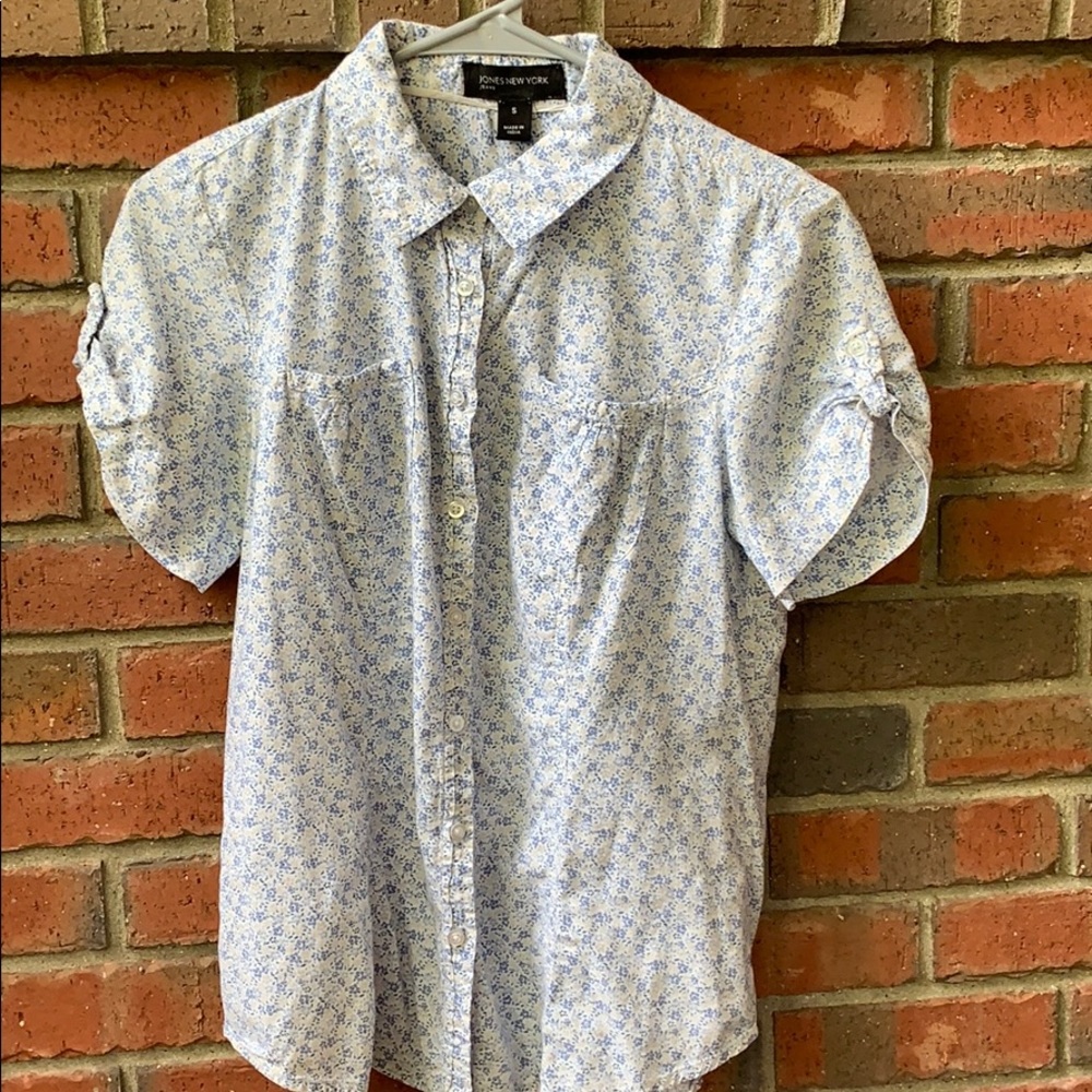 Jones New York Floral Blouse